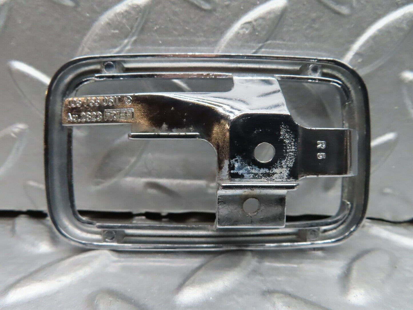 21077 Mercedes-Benz W123 230E Chrome Frame For Door Opener Right 1087660611
