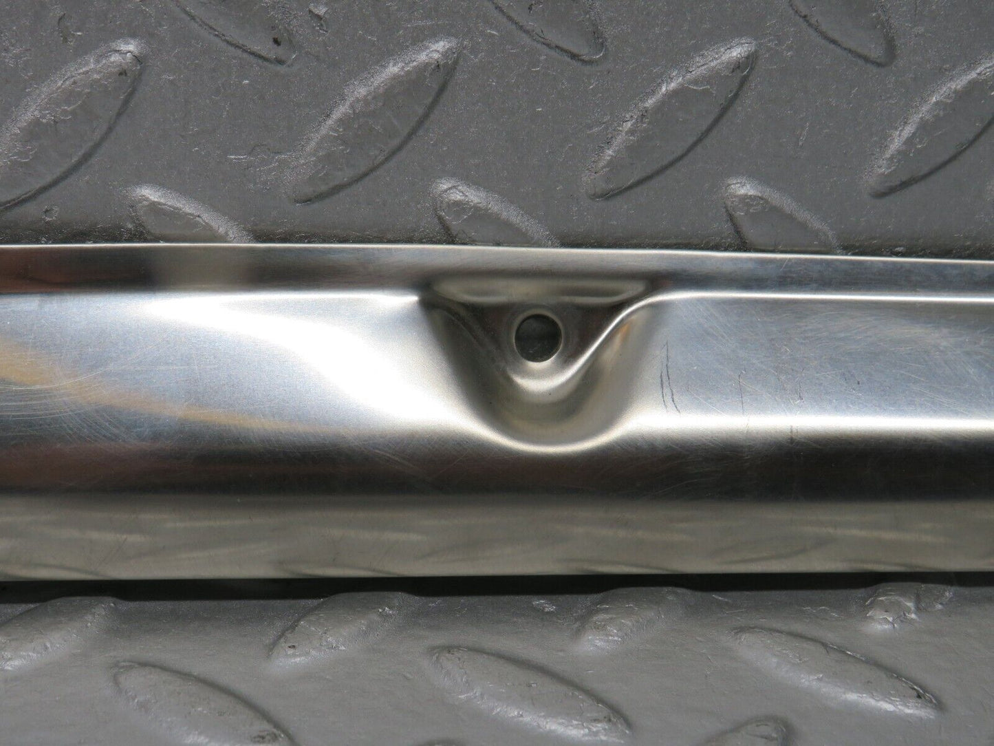 38594 Mercedes-Benz R129 280SL Coupe Folding Top Chrome Top Cover Trim Left