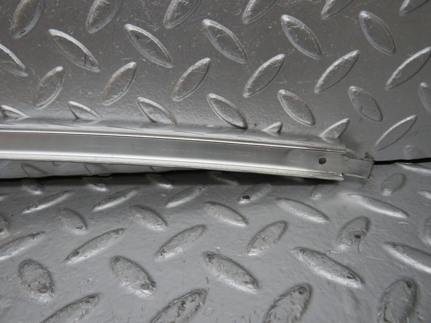 32086 Mercedes-Benz W123 230E Rear Left Chrome Window Channel