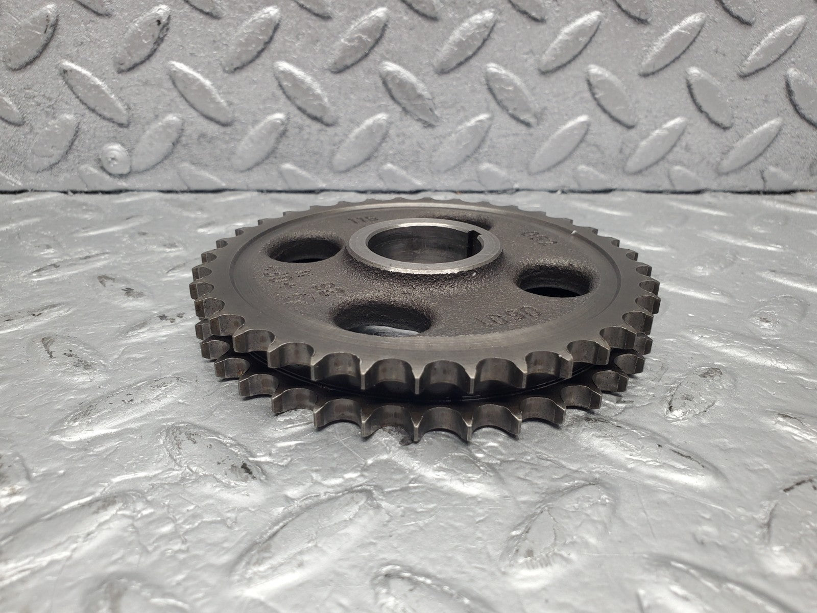 W126 Coupe camshaft timing gear used OEM