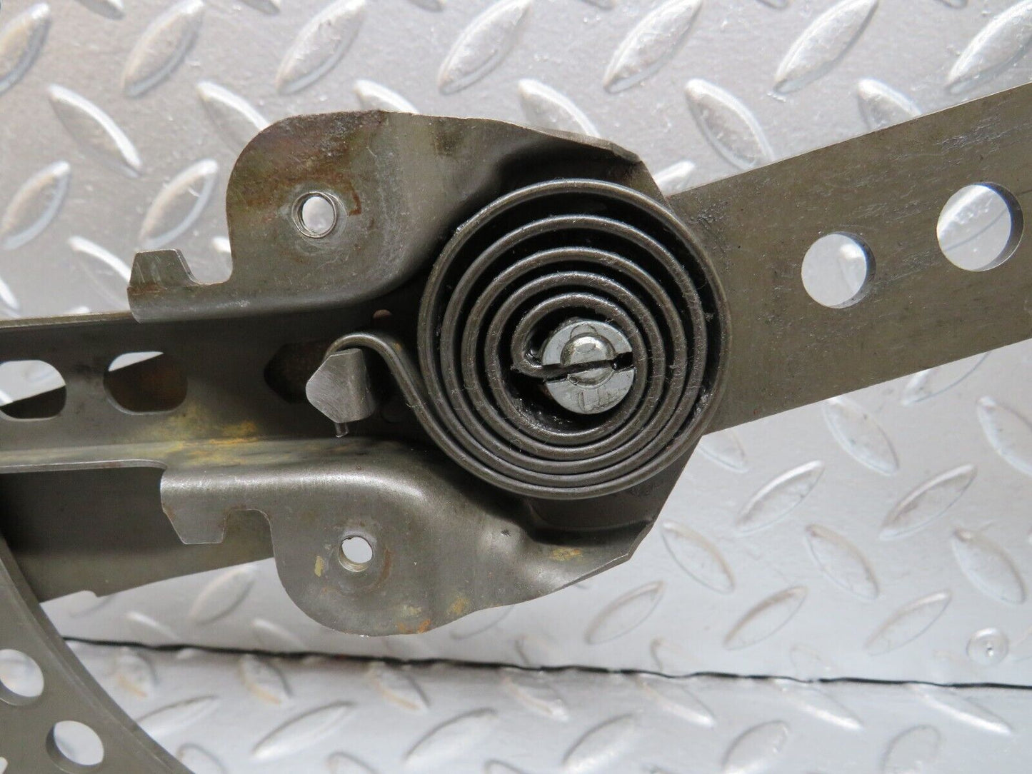 31140 Mercedes-Benz W123 200D Front Left Manual Window Regulator 1237200346