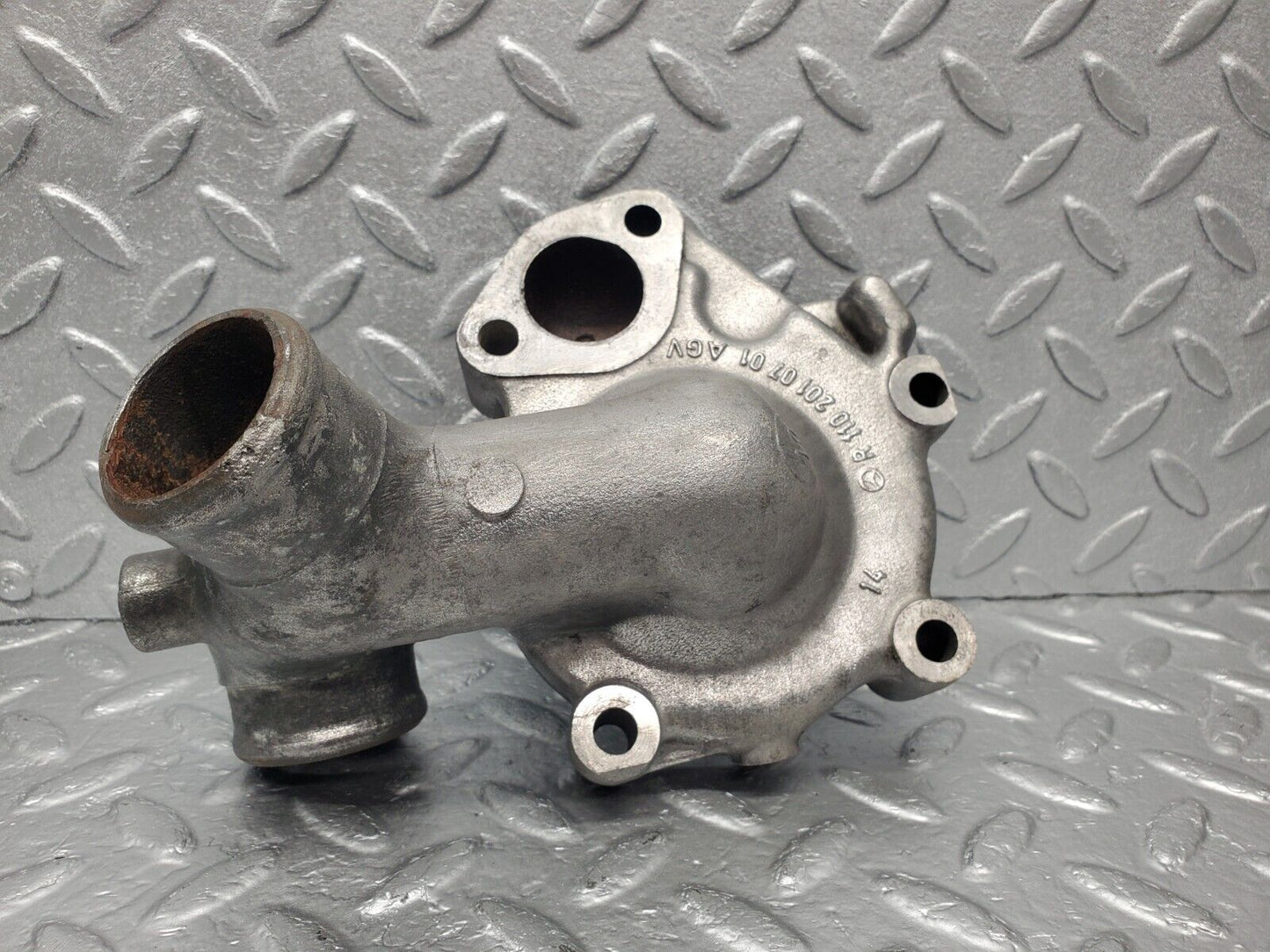 46593 Mercedes-Benz C123 280CE Coupe Water Pump Housing 1102010701