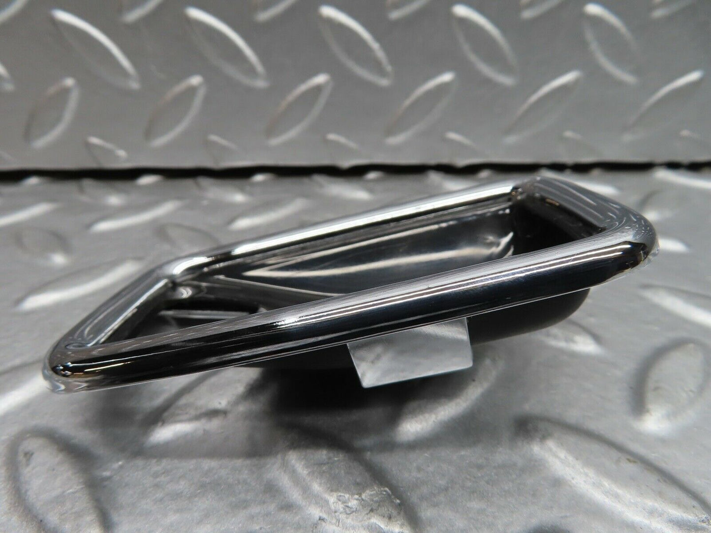 21080 Mercedes-Benz W123 230E Chrome Frame For Door Opener Left 1087660511