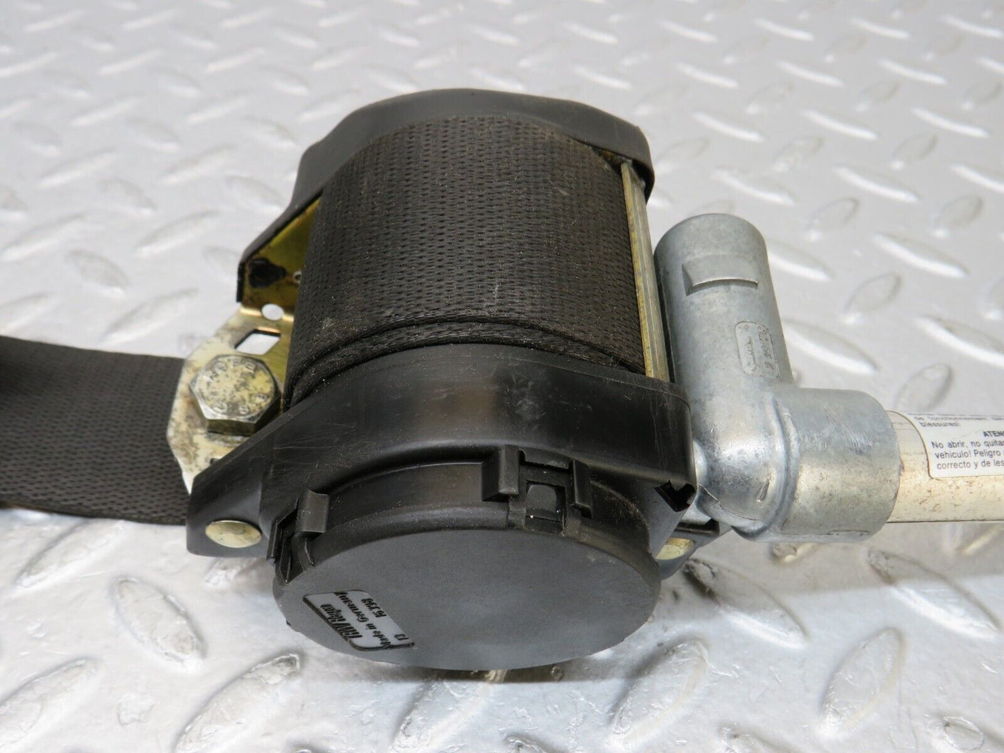 35600 Mercedes-Benz R107 280SL Front Right Seat Belt With Buckle 1078680314 1078603269