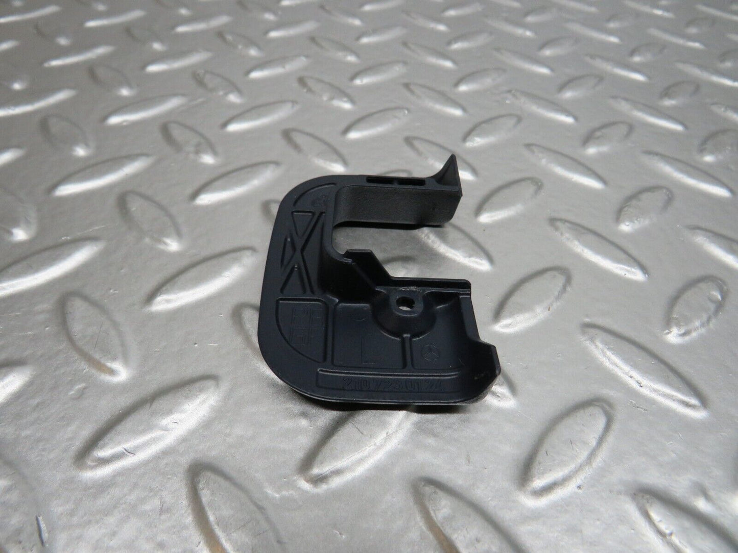 24693 Mercedes-Benz W140 S320 Left Interior Door Latch Trim Blue 2107230124