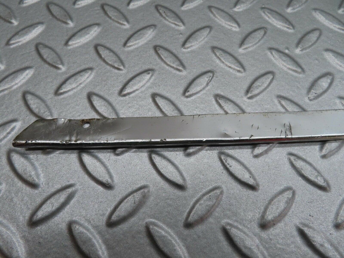 14163 Mercedes-Benz C107 280SLC Headlight Upper Chrome Fender Trim Left Pair