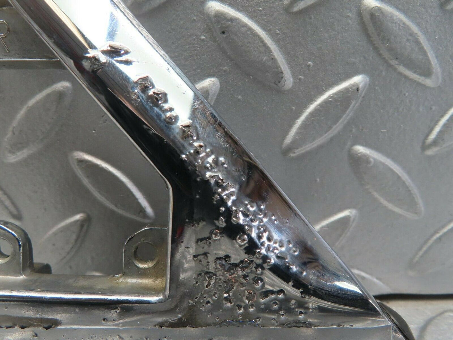 11559 Mercedes-Benz C123 230CE Coupe Right Mirror Chrome Bracket