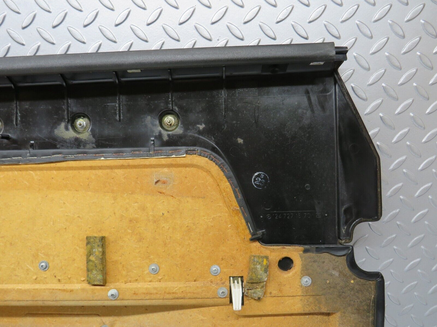 37871 Mercedes-Benz A124 320E Cabriolet Left Door Card Black 1247271570