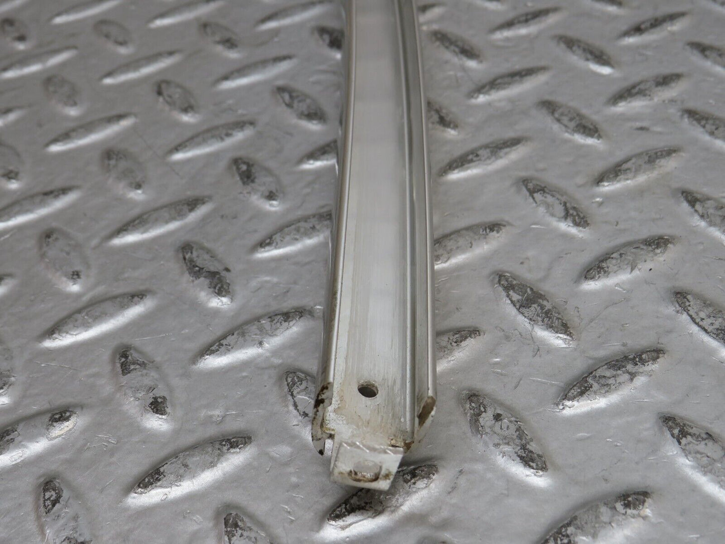 28277 Mercedes-Benz S123 240D Wagon Rear Right Chrome Window Channel