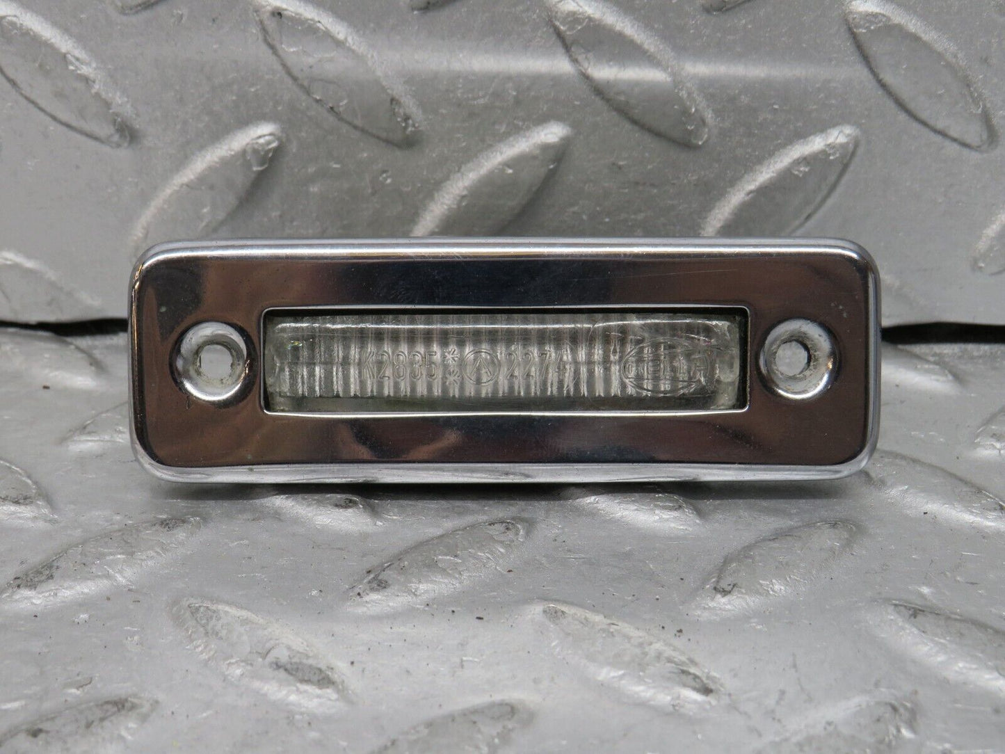 37342 Mercedes-Benz W109 300SEL number Plate Light Chrome Hella