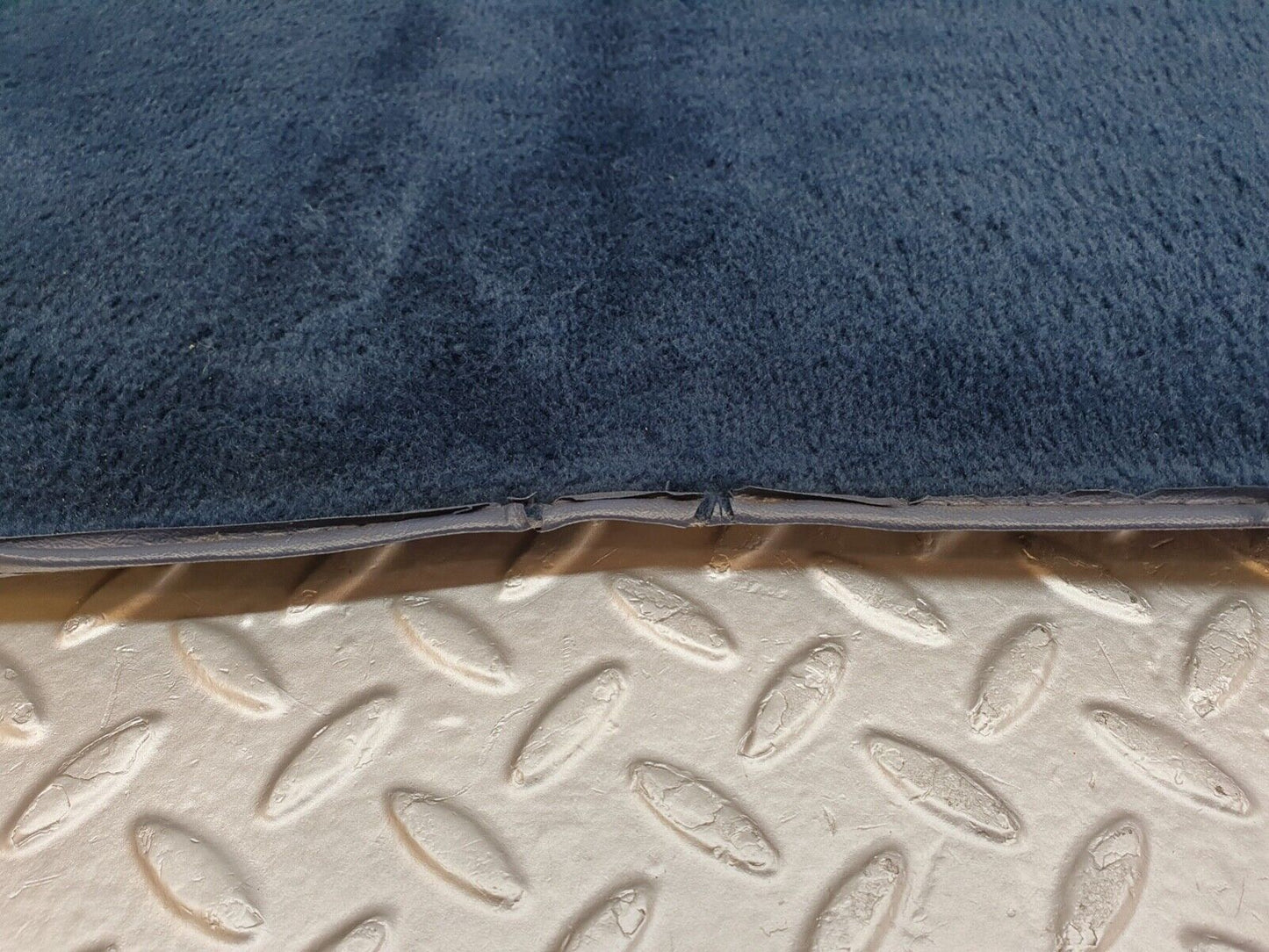 43022 Mercedes-Benz W201 190 Front Left Floor Carpet Blue 2016806962