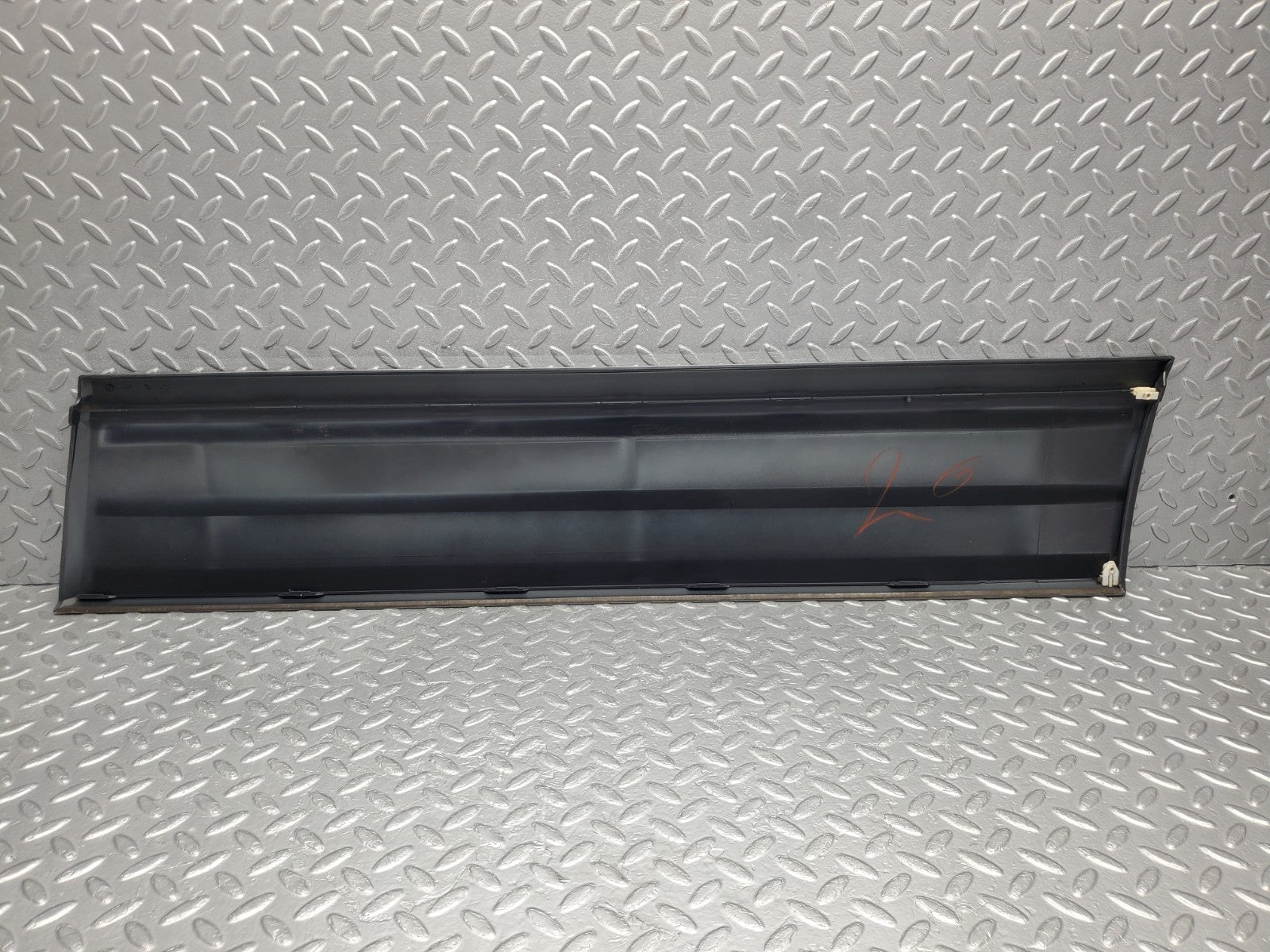 W201 Baby Benz front left door moulding trim used OEM