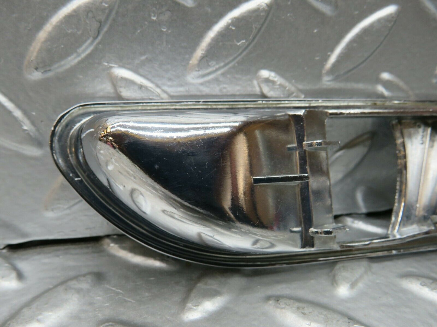 22747 Mercedes-Benz C107 450SL Interior Door Handle Chrome Surround Right Side