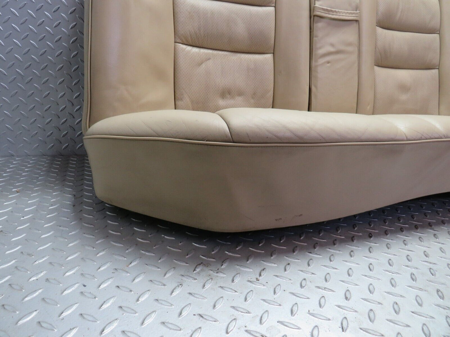 42910 Mercedes-Benz W201 Rear Seat Leather Beige
