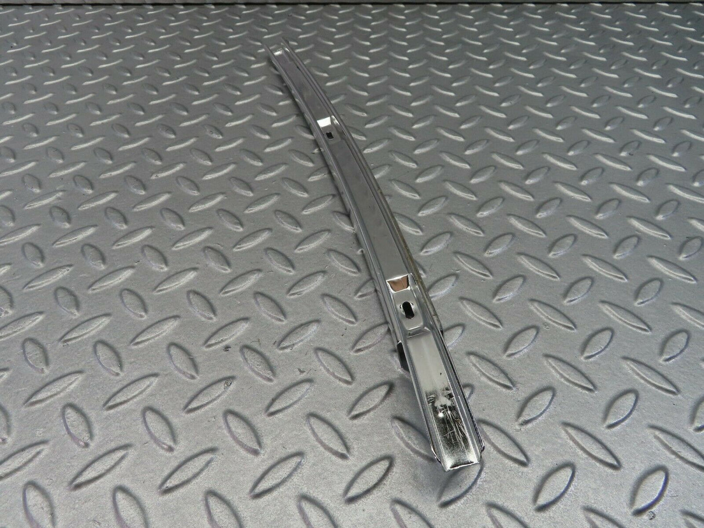 7851 Mercedes-Benz W115 220D Front Left Chrome Window Channel