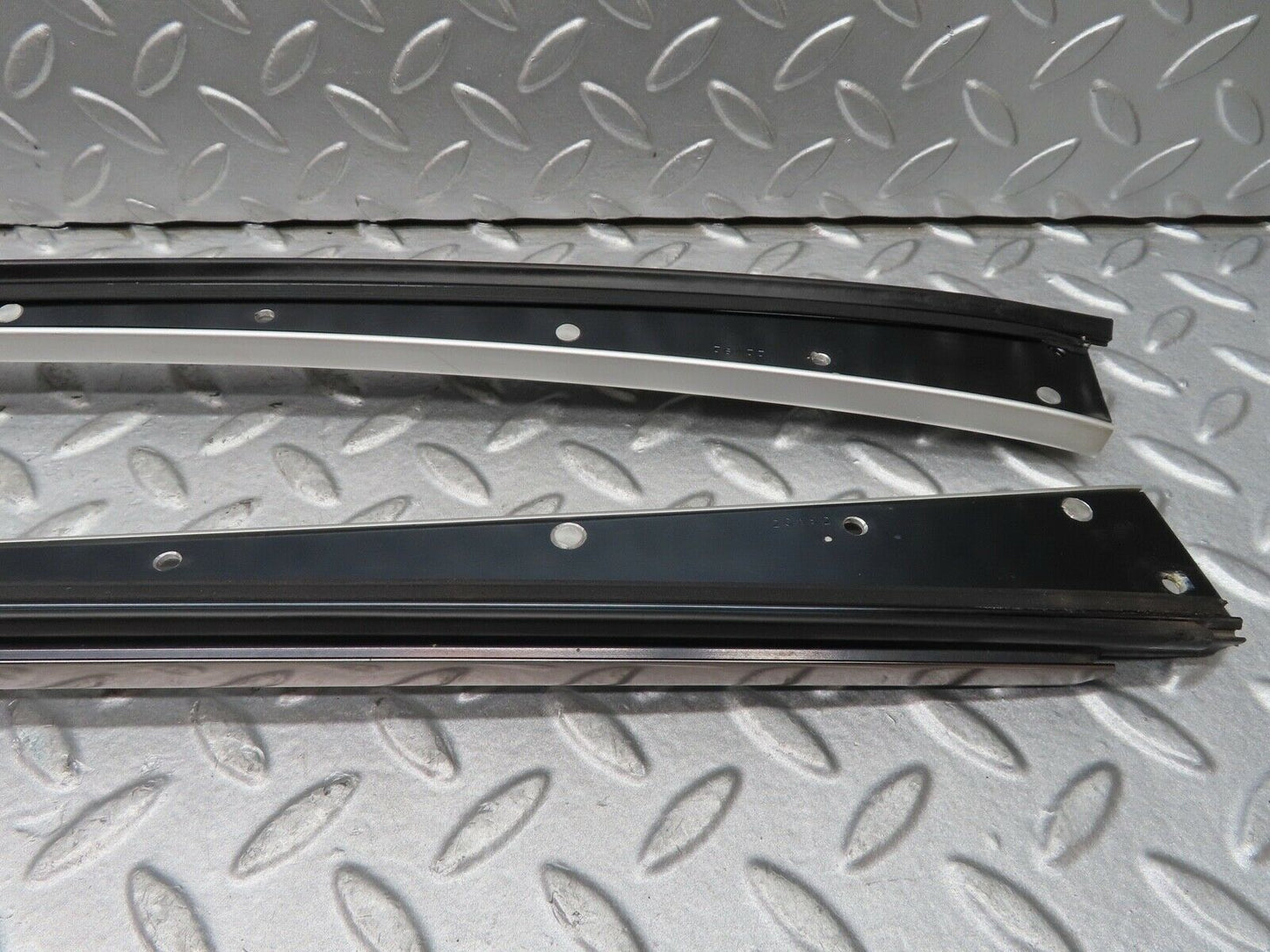 17207 Mercedes-Benz R129 300SL Coupe A Pillar Chrome Trim Cover Pair