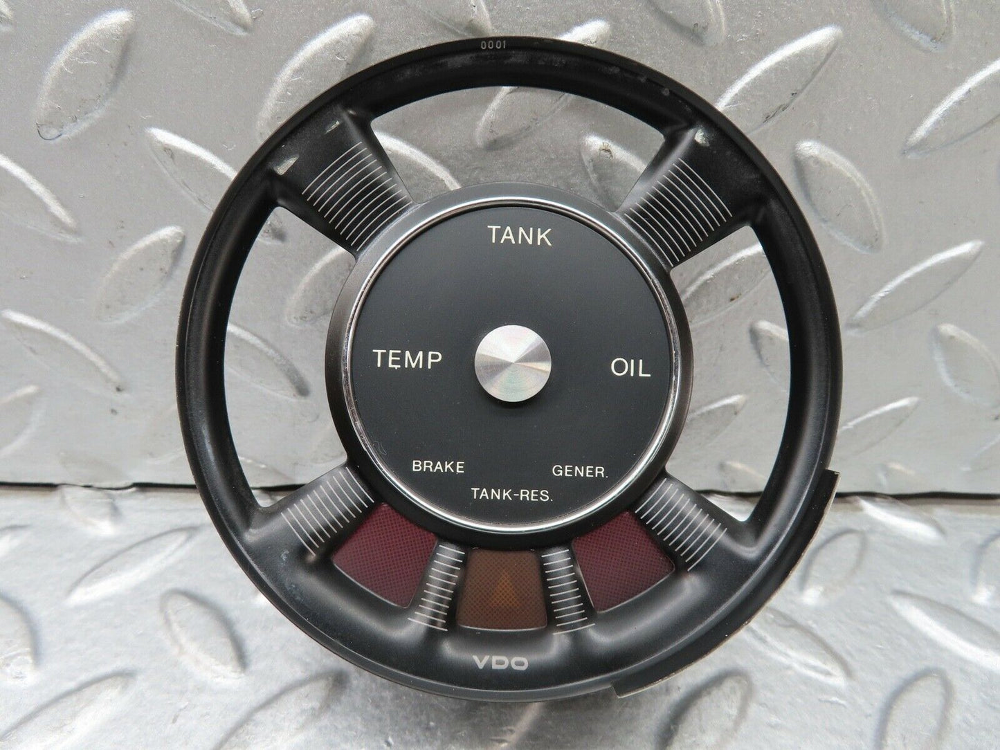 18330 Mercedes-Benz W115 Temperature Fuel Oil Gauge Instrument Surround