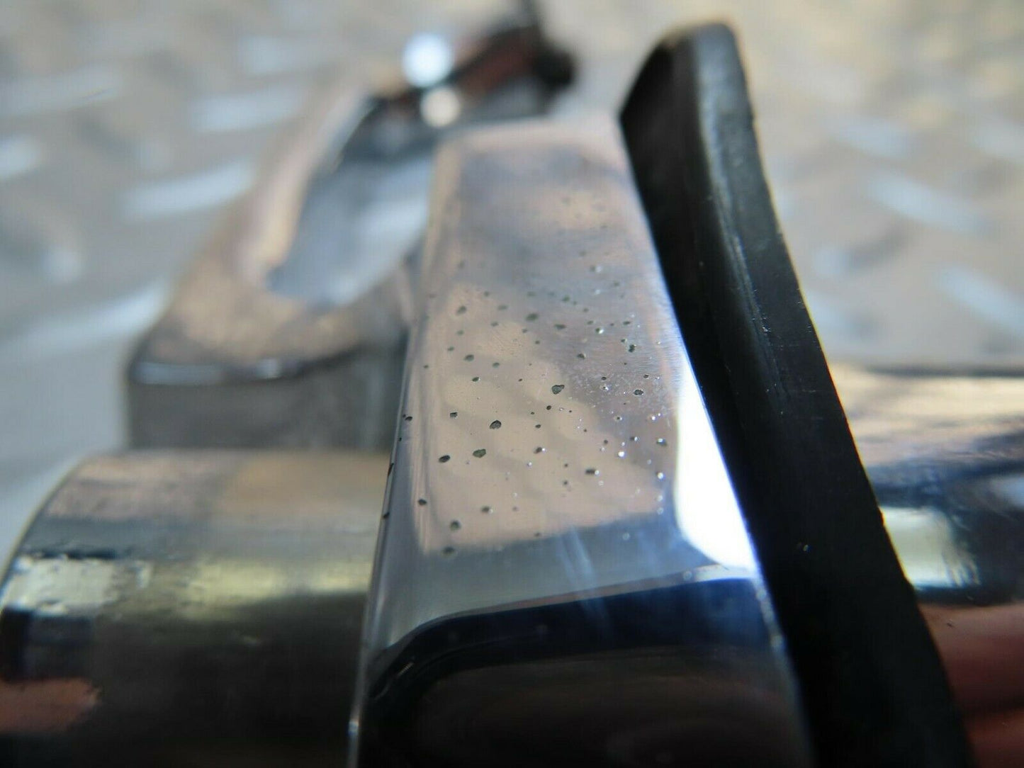 8731 Mercedes-Benz W108 Chrome Door Handle Front Left No Key 1087660801