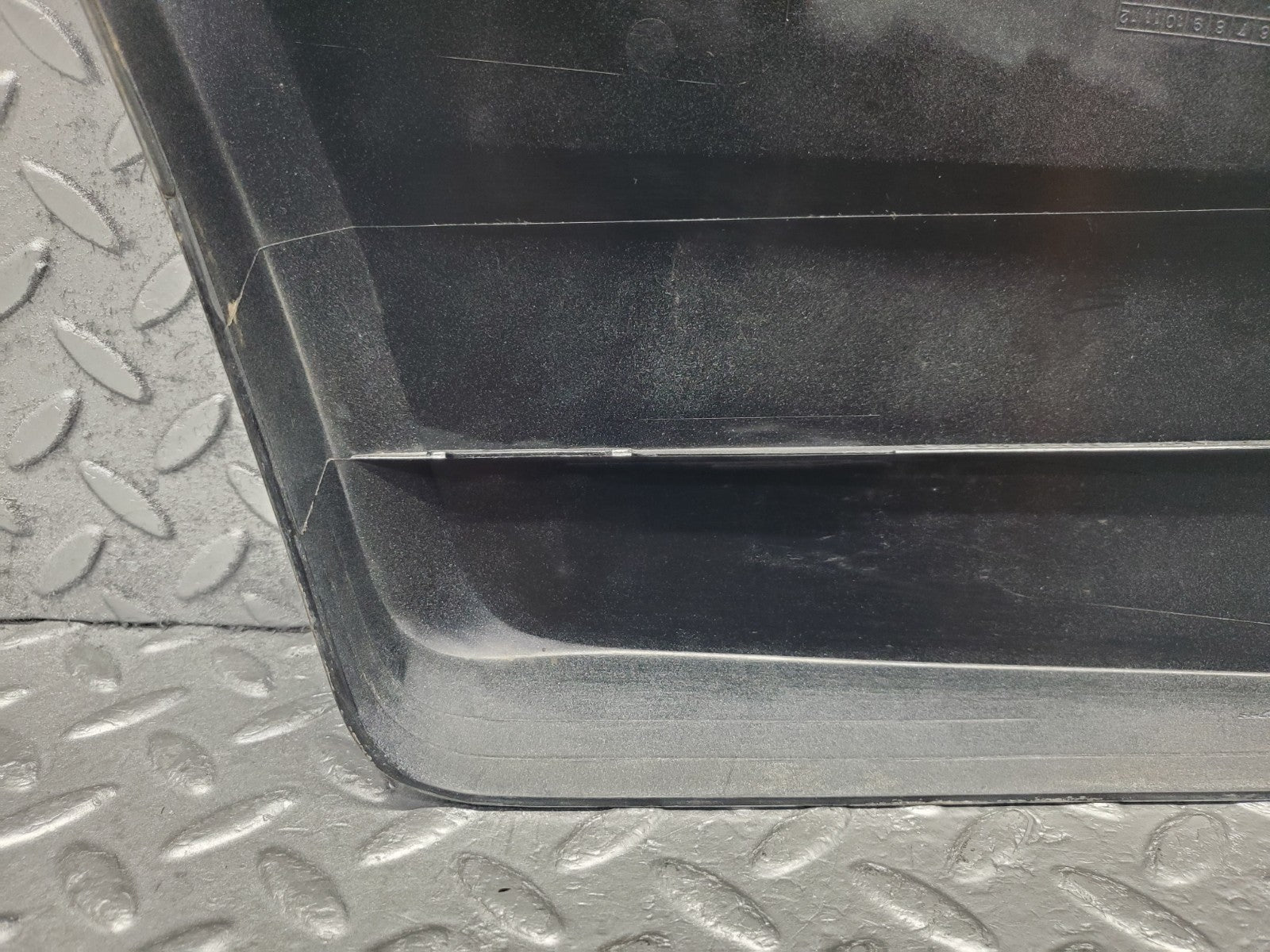 W201 Baby Benz rear right fender wing moulding trim used OEM
