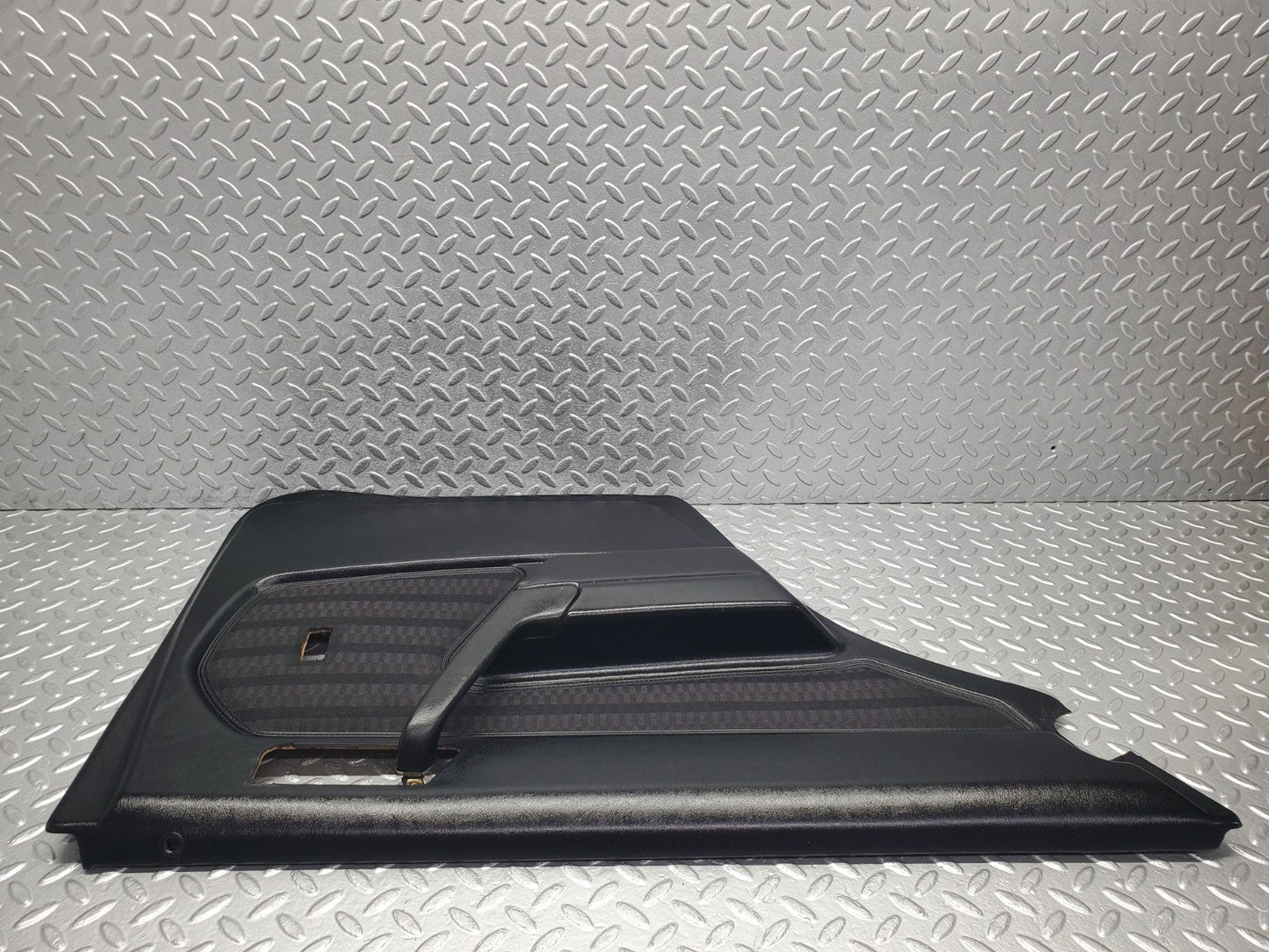 W201 Baby Benz rear left door card black used OEM