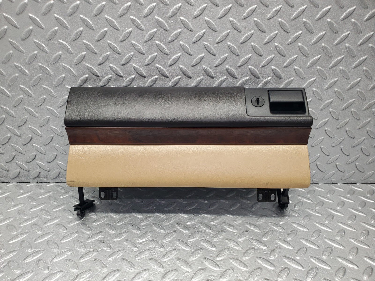 W124 glove box door beige used OEM