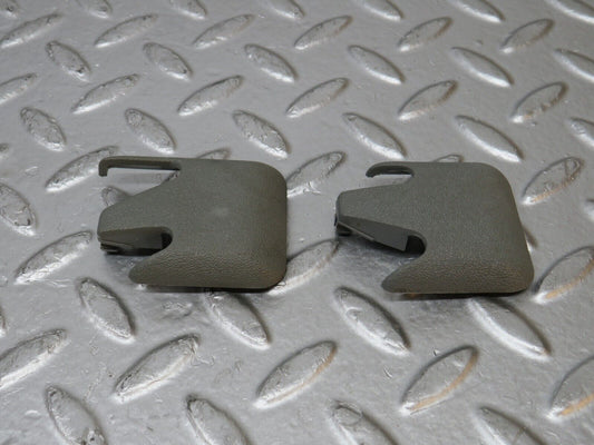 31256 Mercedes-Benz S124 220TE Front Seat Rail Trim Cover Pair 1246842218