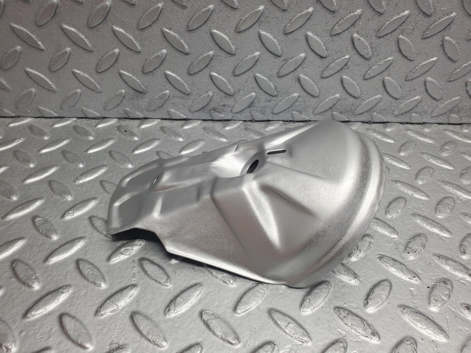 W124 Wagon engine mount bracket heat shield cover used OEM