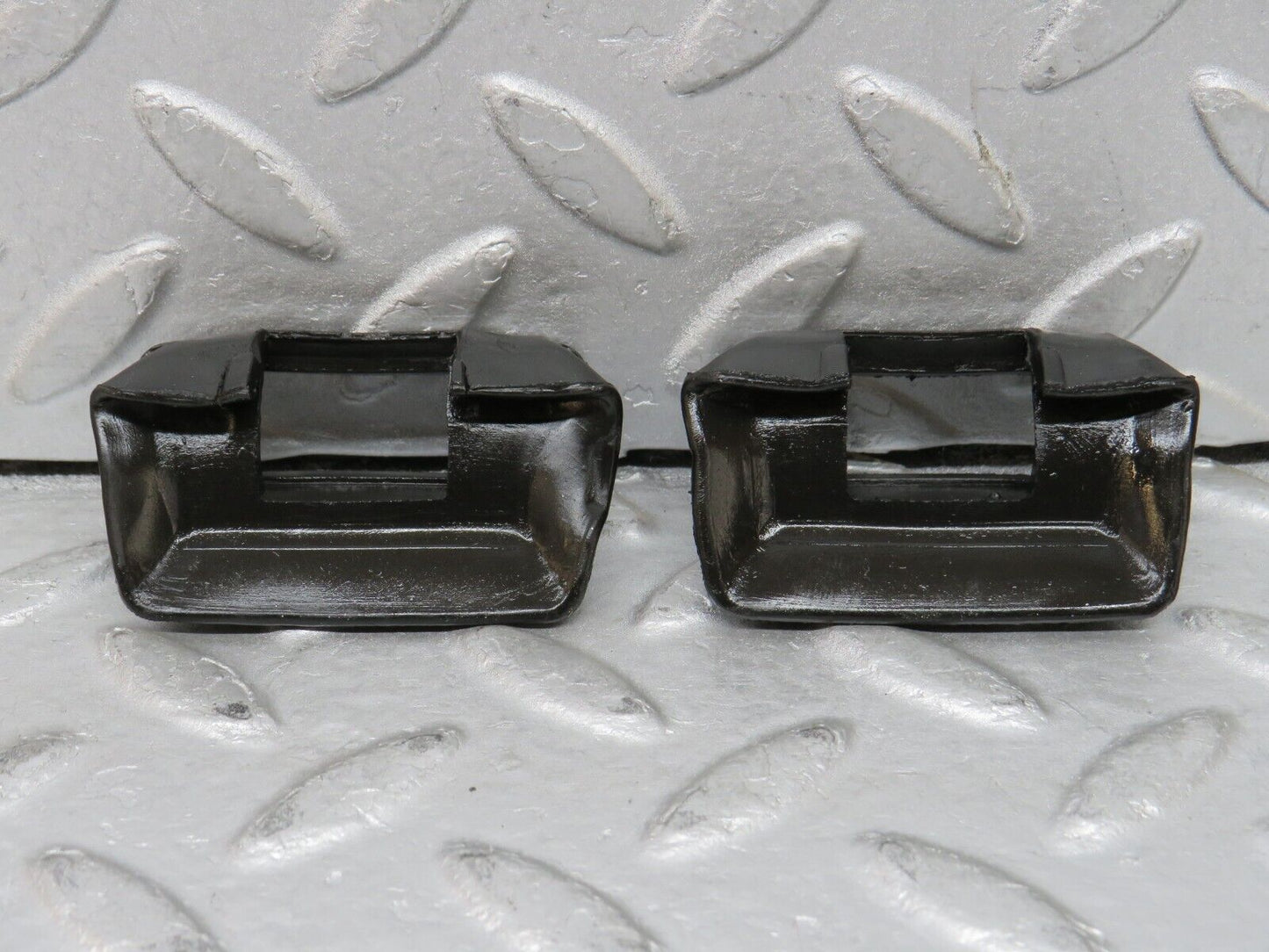 37745 Mercedes-Benz A124 320E Cabriolet Door Check Strap Rubber Seal Pair 2017270430