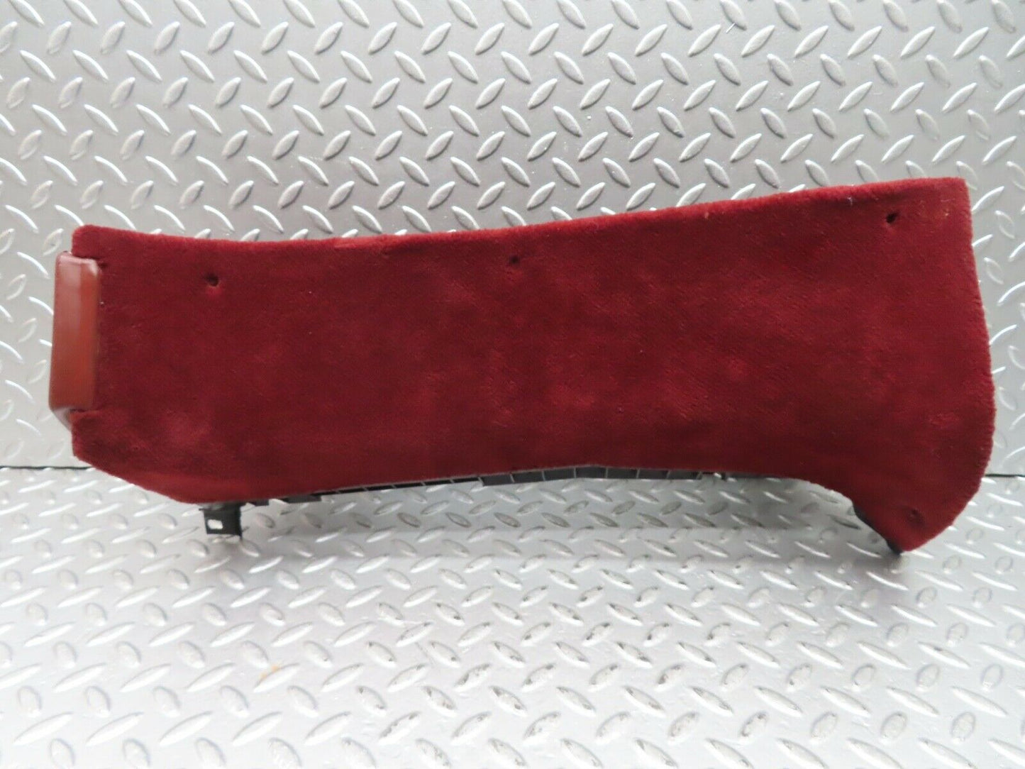 21497 Mercedes-Benz W126 300SE Under Dash Panel Left Burgundy Red 1268305144