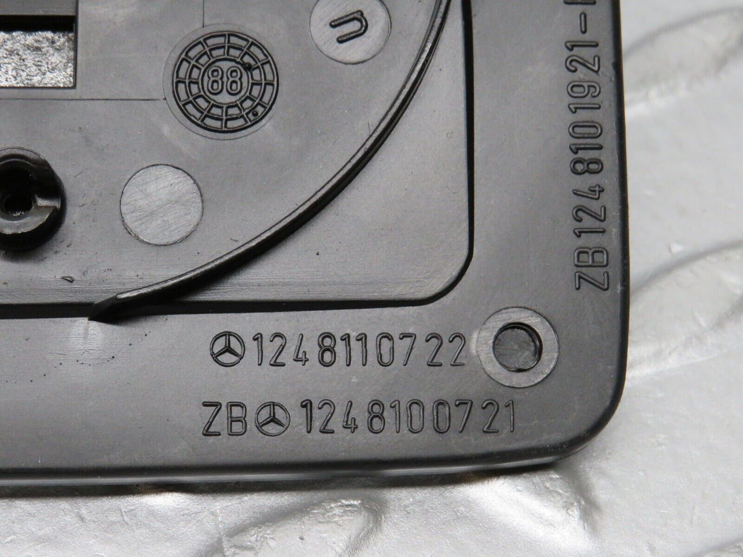 38199 Mercedes-Benz W201 190E 2.0L Heated Mirror Glass Left Side 1248100721
