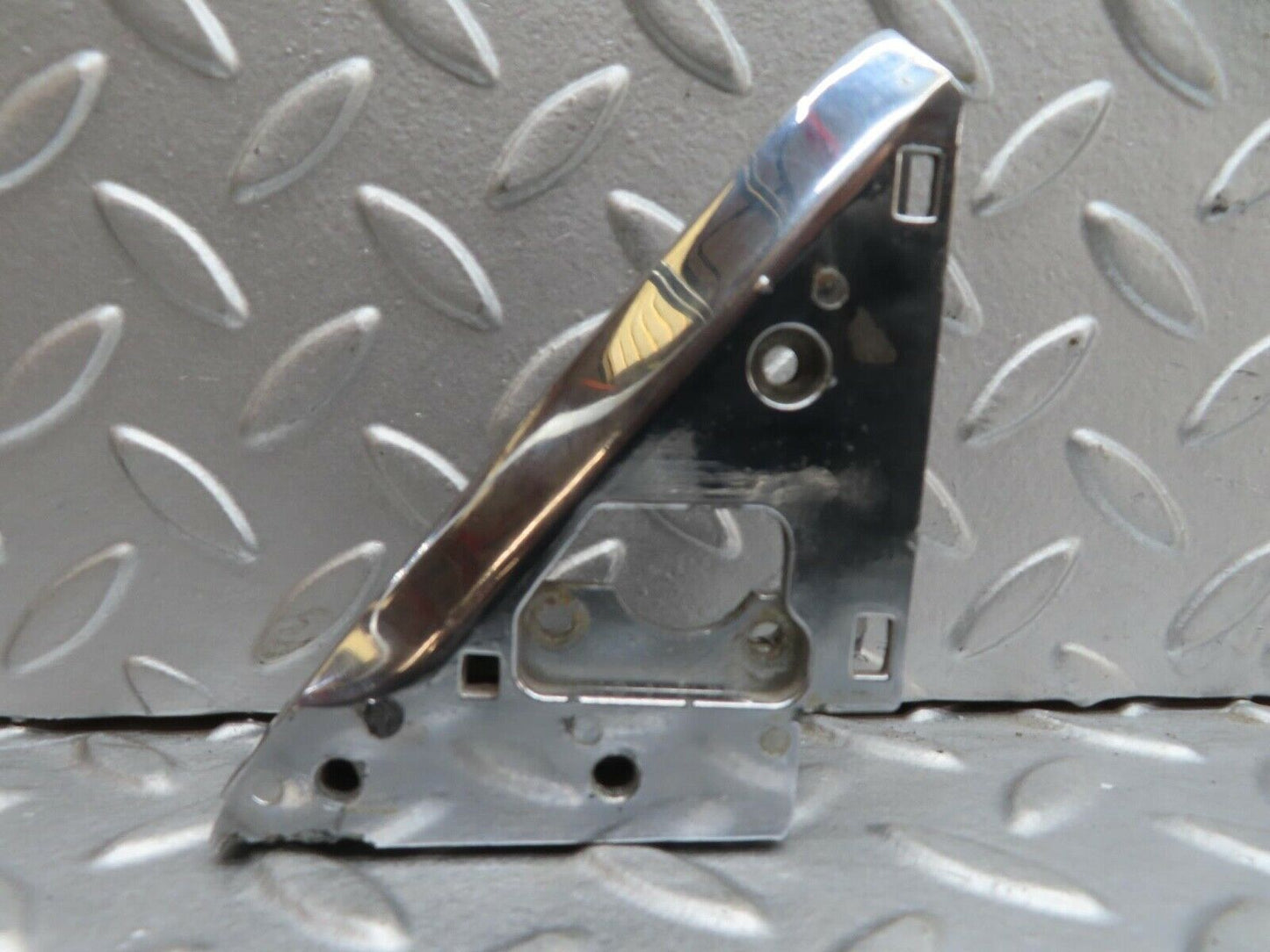 13808 Mercedes-Benz R107 450SL Right Wing Mirror Triangle Chrome Bracket