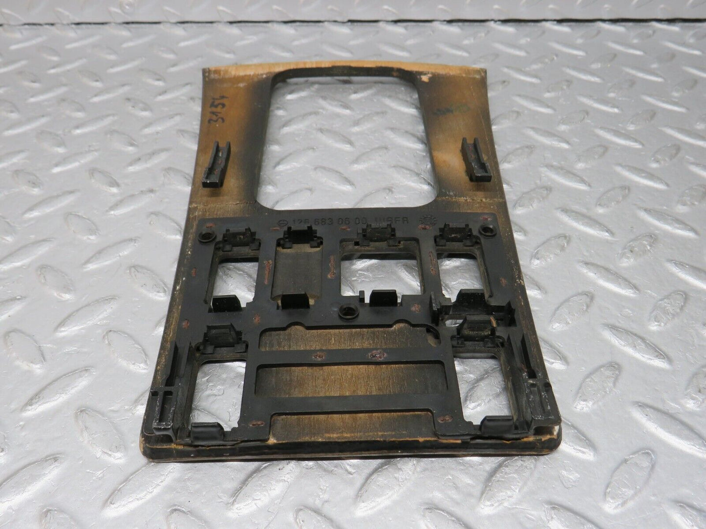 36002 Mercedes-Benz W126 420SE Centre Console Wood Panel 1266830600