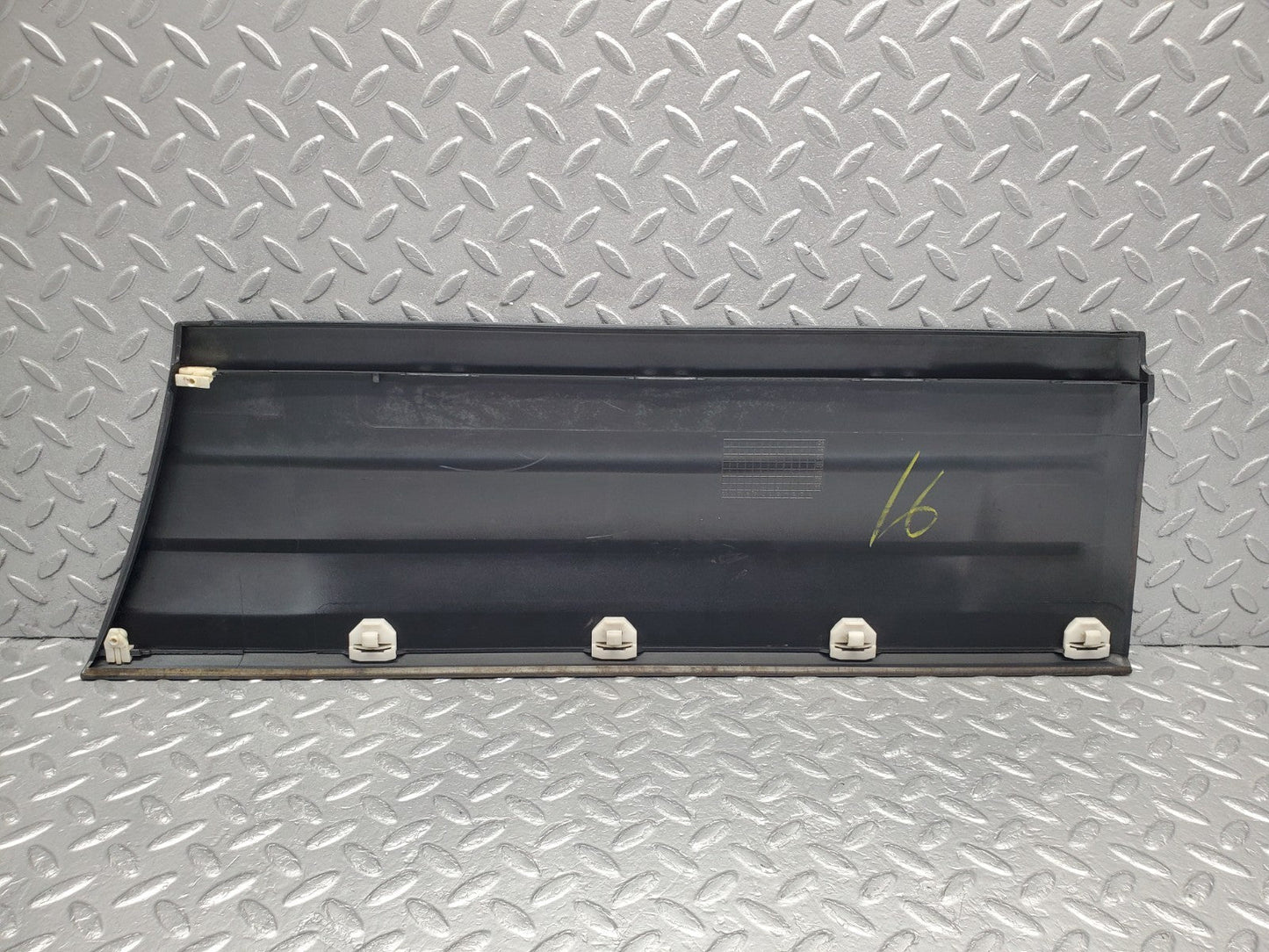 W201 Baby Benz rear right door moulding trim used OEM