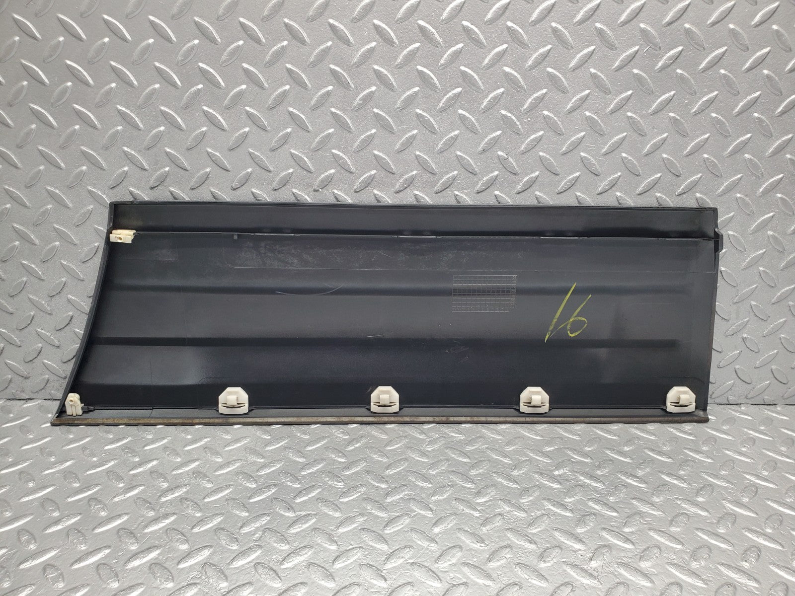 W201 Baby Benz rear right door moulding trim used OEM