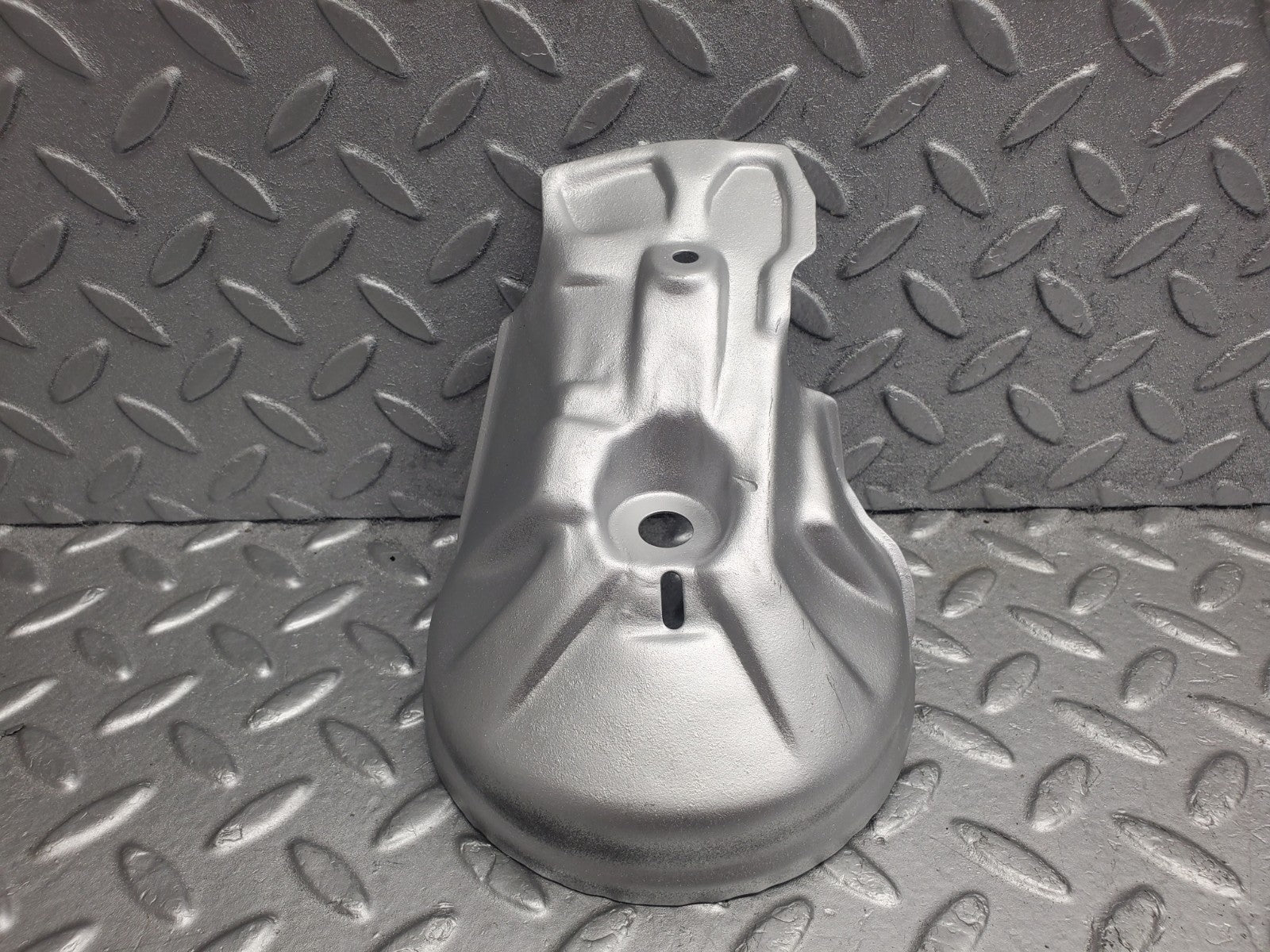 W124 Wagon engine mount bracket heat shield cover used OEM