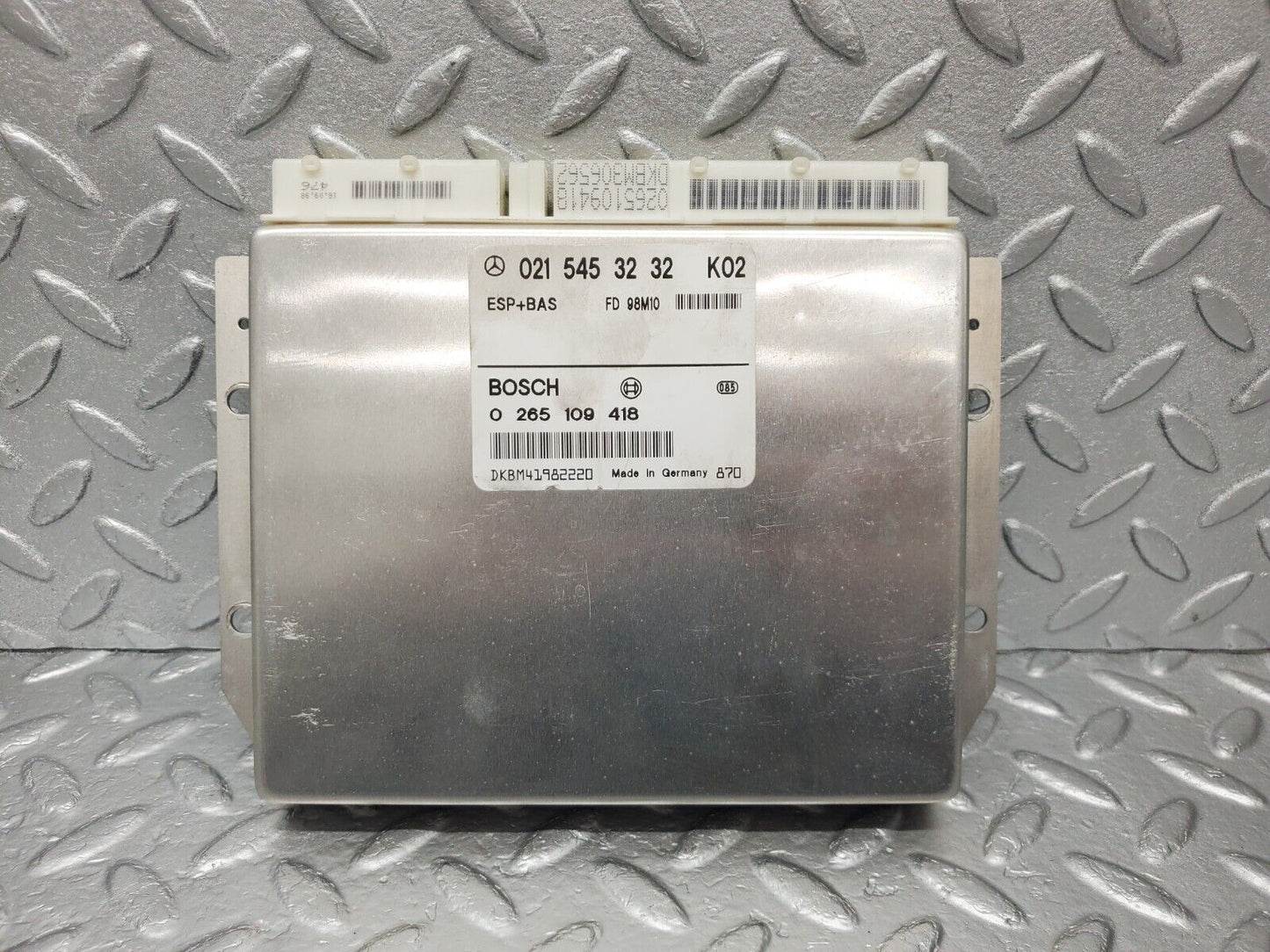 46819 Mercedes-Benz R129 320SL Coupe ESP Control Unit 0215453232 0265109418