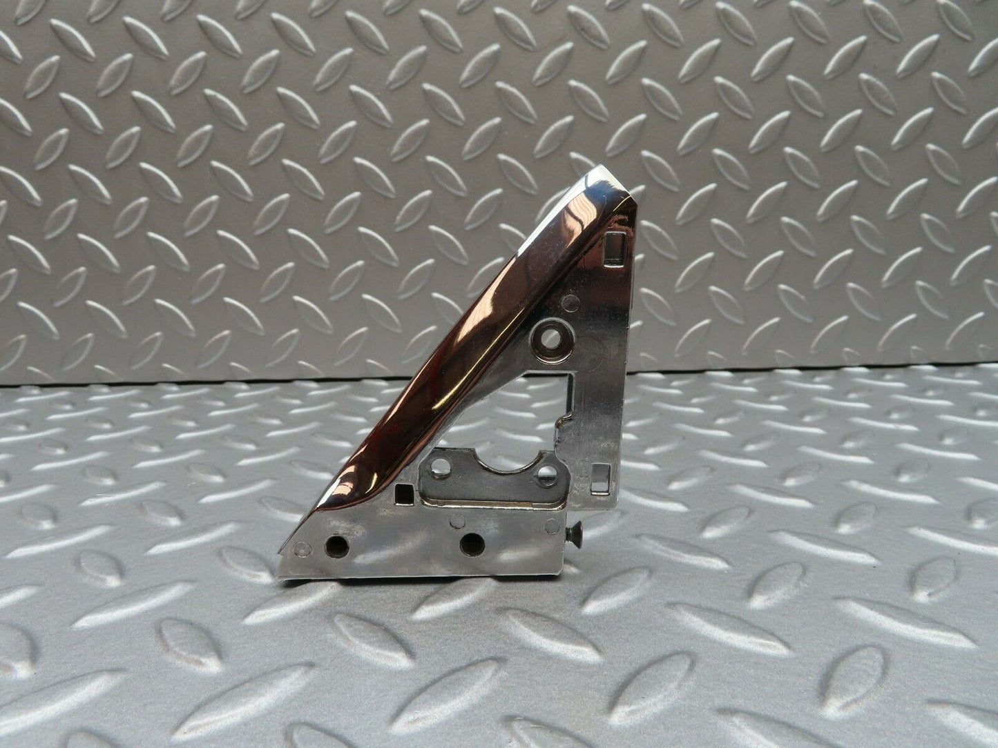 5009 Mercedes-Benz R107 350SL Coupe Mirror Mounting Triangle Chrome Bracket Right Side