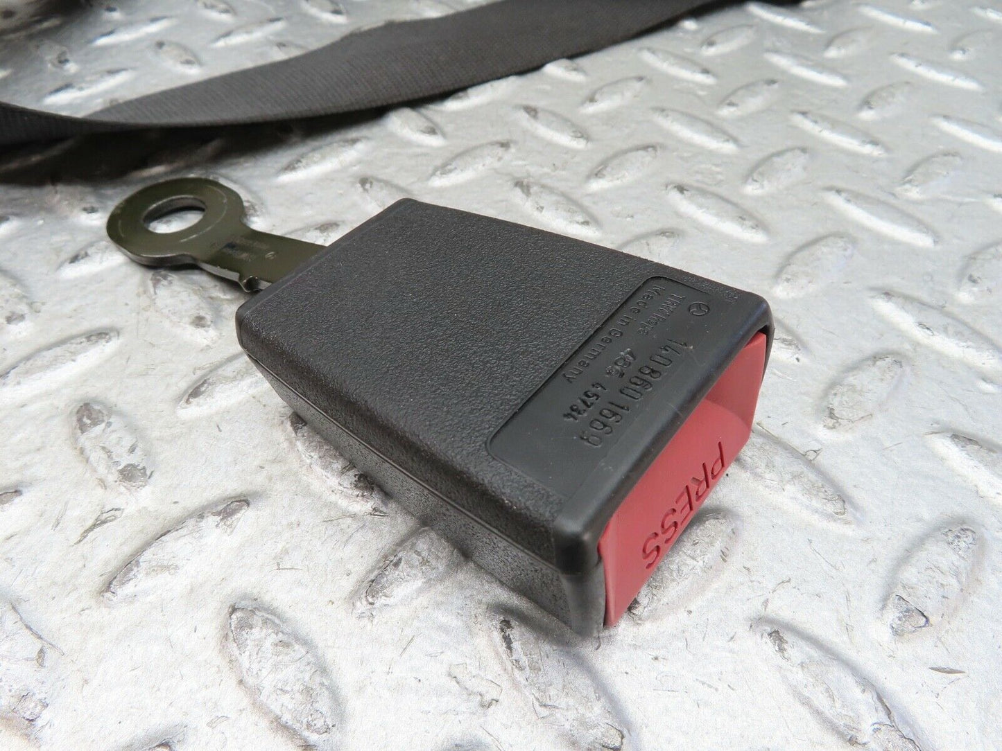 19661 Mercedes-Benz C140 CL420 Coupe Rear R Seat Belt With Buckle 1408601485