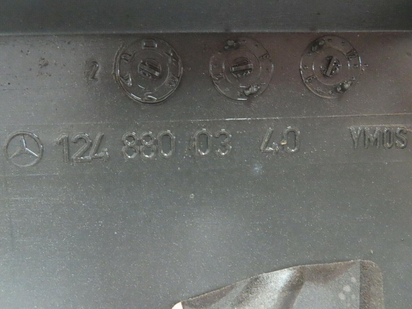 5560 Mercedes-Benz W124 230E Rear Bumper 1248800340