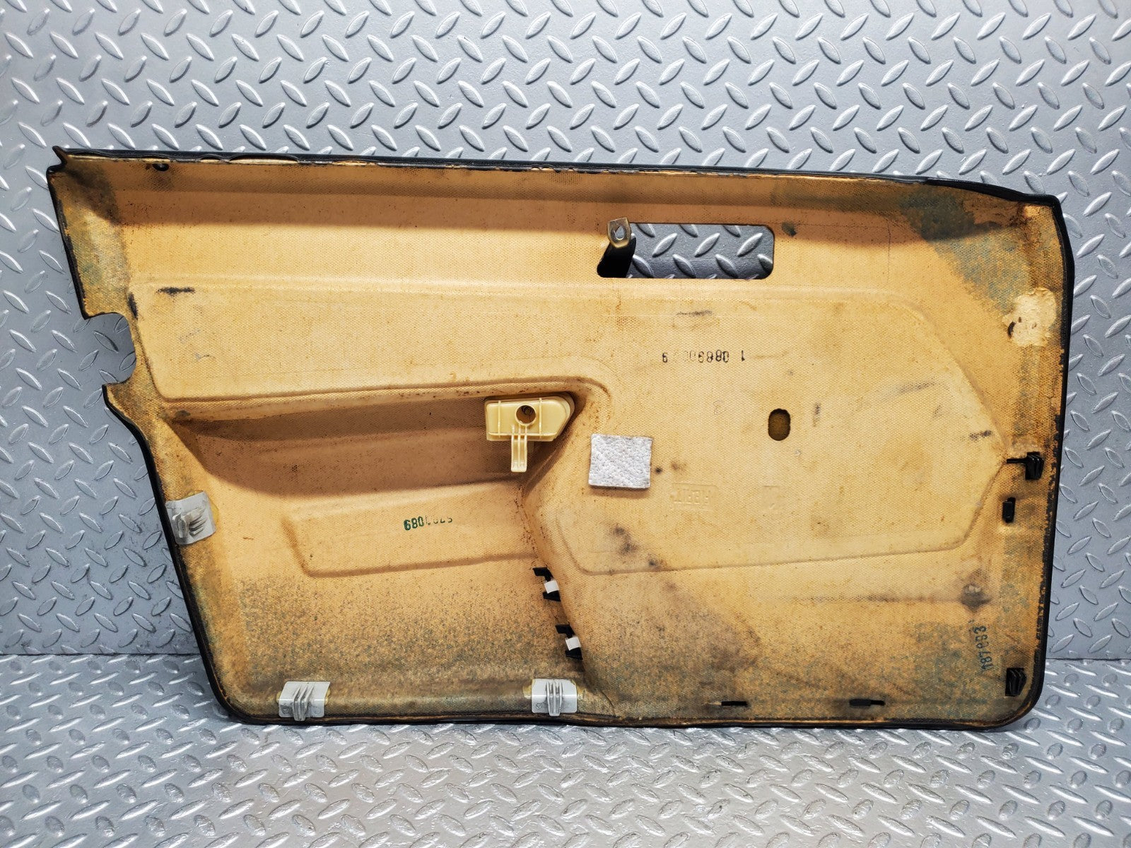 W201 Baby Benz front right door card black used OEM