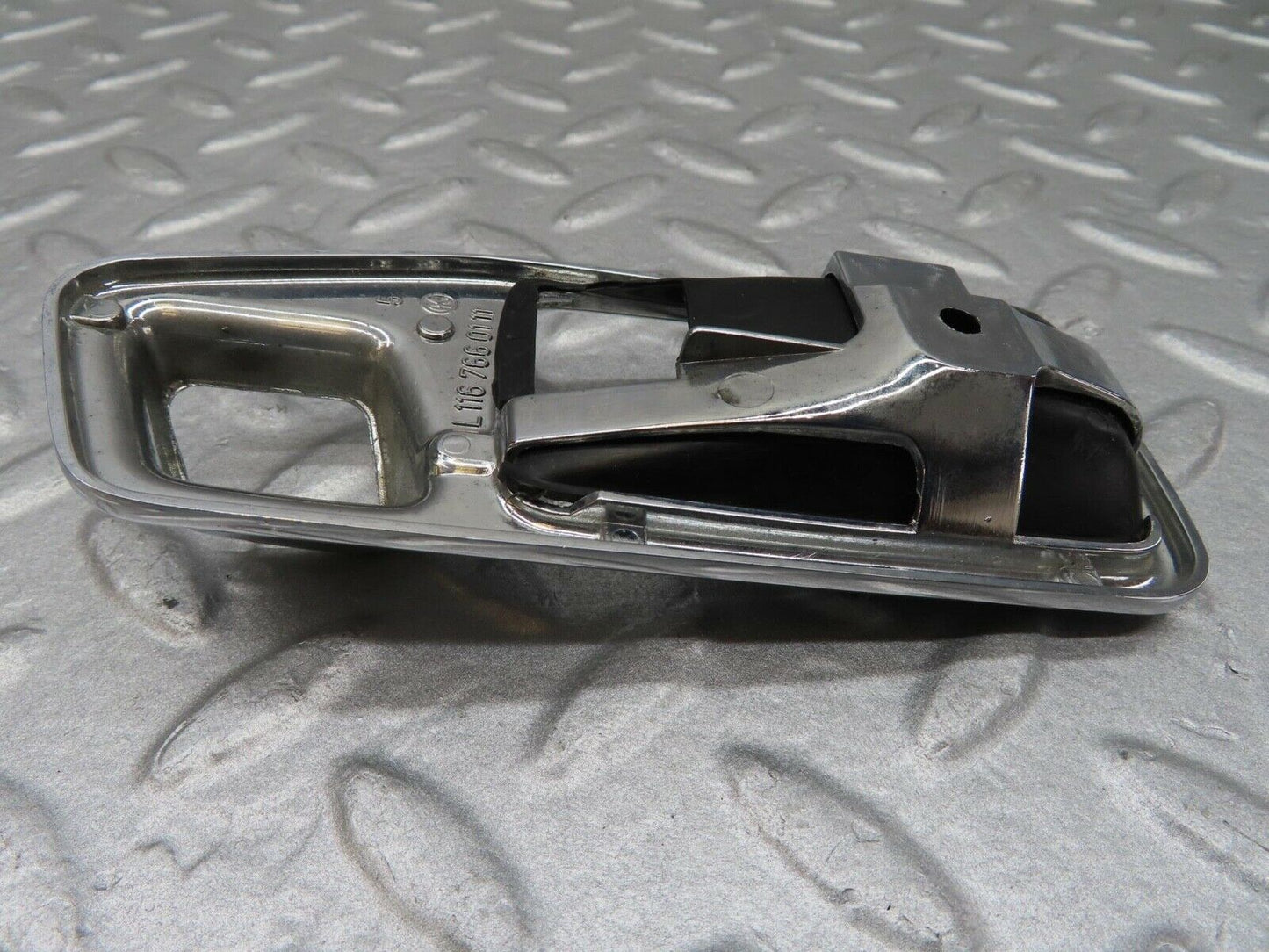 16059 Mercedes-Benz W123 280E Chrome Frame For Door Opener Left 1167660111