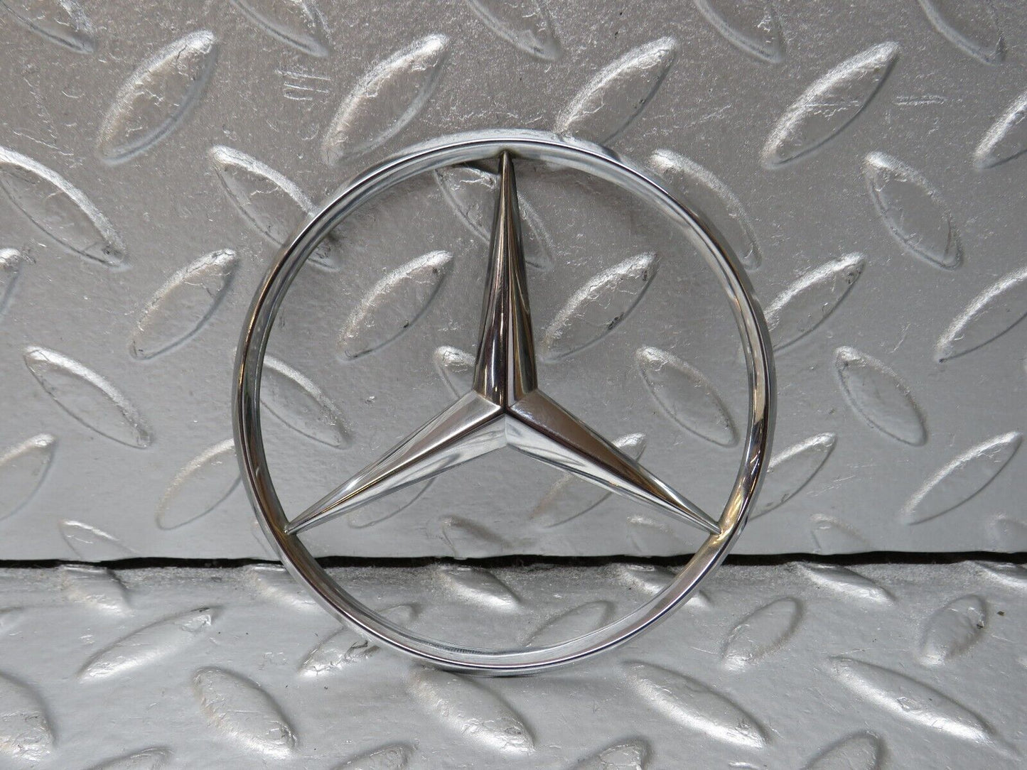 33628 Mercedes-Benz W201 190E 2.0L Chrome Rear Emblem 2017580058