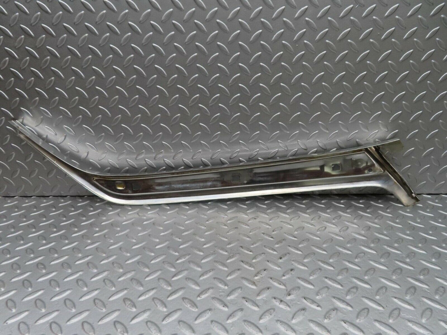 14314 Mercedes-Benz W116 350SE A Pillar Chrome Moulding Trim Right Side