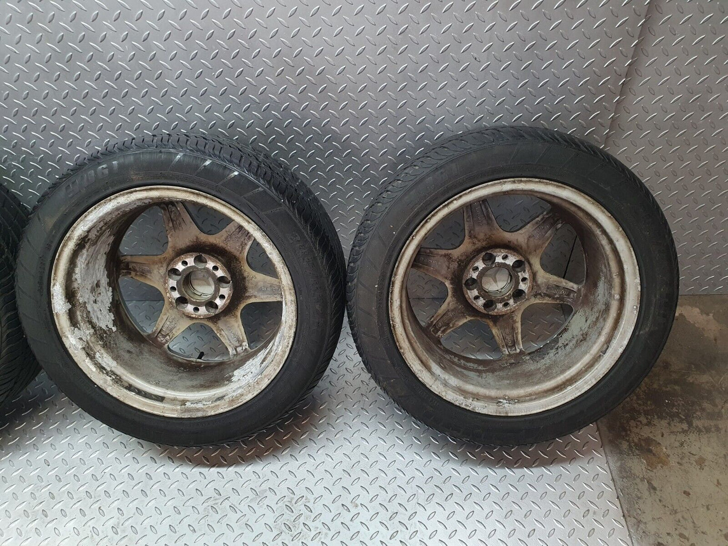 42632 Mercedes-Benz R129 320SL Alloy Wheel Set 8 1/4Jx17H2 ET34 1244011702