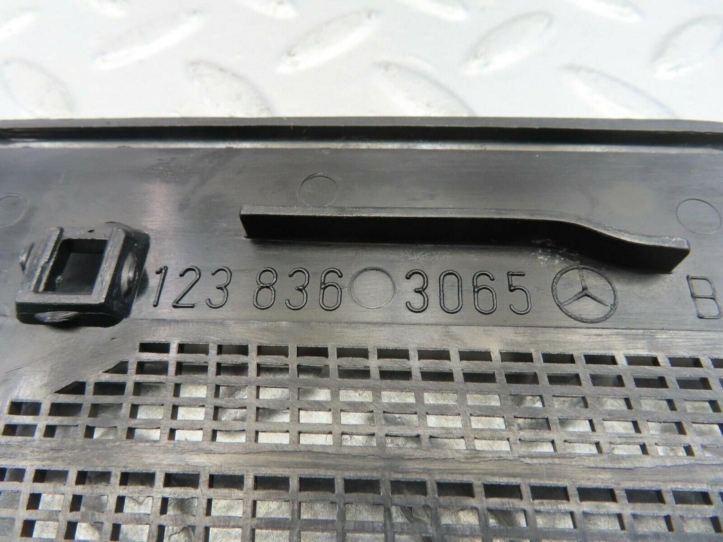 10768 Mercedes-Benz W123 230E Air Intake Grill Right Side 1238363065