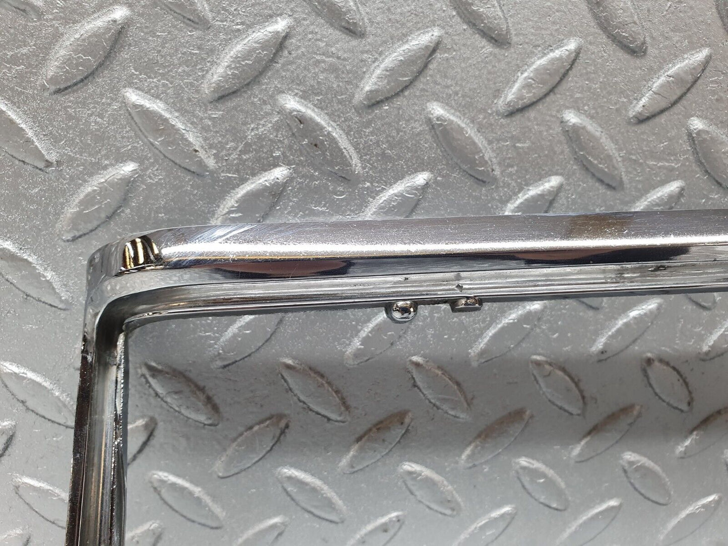 42934 Mercedes-Benz W115 Tail Light Chrome Frame Right Side