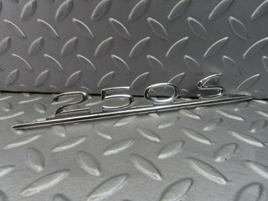 8286 Mercedes-Benz W108 Rear Trunk Badge 250S Emblem