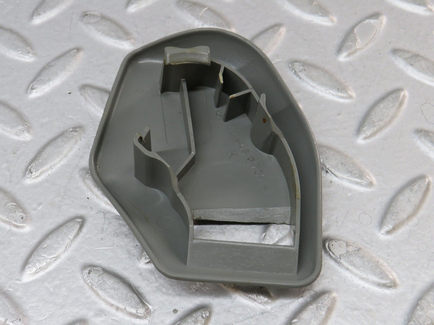 36305 Mercedes-Benz W126 420SE Seat Belt Runner Cover Trim Left Grey 1268680939