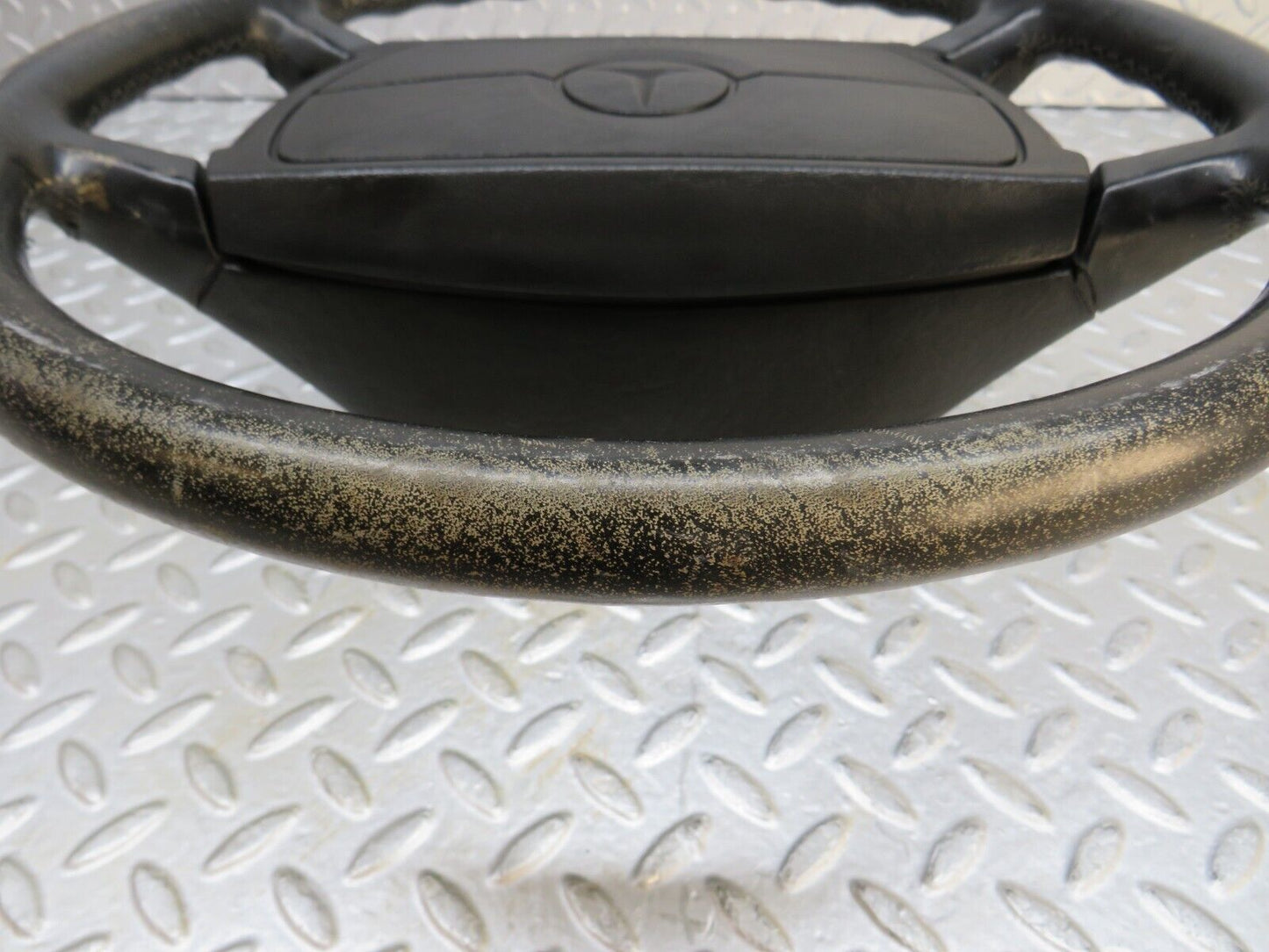 37033 Mercedes-Benz C126 420SEC Coupe Leather Steering Wheel 1264640517
