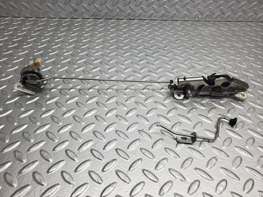 W124 Wagon rear left seat bench locking mechanism used OEM
